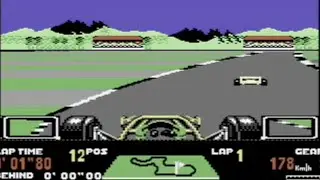 FULLSCREEN CRT FILTER C64 Nigel Mansell World Championship preview Andrew Bowen Paul McKee Gerard Go