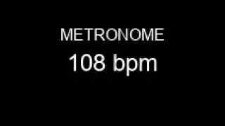 108 bpm metronome