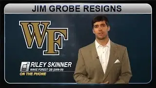Former Wake Forest QB Riley Skinner on Jim Grobe Resignation