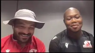 Lions scrum coach, Julian Redelinghuys, explains the roles after the arrival of  Wessel Roux.