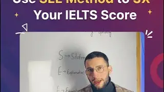 This Simple SEE Formula Can Boost Your IELTS Writing Score