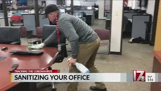 Sanitizing your office