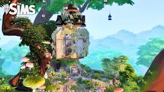 Fairy Lantern House | The Sims 4 Enchanted by Nature | Speed Build | NoCC