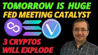 HUGE CRYPTO CATALYSTS TOMORROW, VeCHAIN, SOLANA & POLYGON ($MATIC) CAN EXPLODE BIG TIME, WATCH NOW