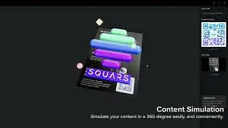SQUARS STUDIO workflow | Create augmented reality in minutes