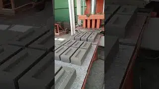 Fly ash bricks making 🧱 | vishwakarma bricks hub | fly ash bricks 🧱 | #flyashbrickmachine #machine |