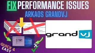 ArKaos GrandVJ Lag Fix &ndash; How to Fix Lag, Stutter, Freezing, High CPU Usage &ndash; Full Tutorial