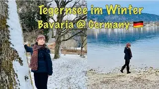 Tegernsee im Winter Bayern @ Germany ☃️❄️🌨