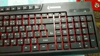 พี่ปิงปองกับน้องบาส    KEYBOARD  GEARMASTER GMK-082W WIRELESS COMBO