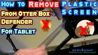 How to Remove Plastic Screen from an Otterbox Defender