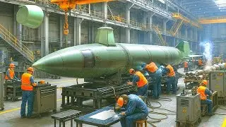 WIE die TOMAHAWK-MARSCHFLUGKÖRPER im Wert von 2 Mio. $ HERGESTELLT werden 🚀 | FABRIKPROZESS 🏭