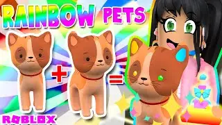 I Made The FIRST *RAINBOW SHINY* Pet 🌈 Overlook Bay Roblox Hacks Secret