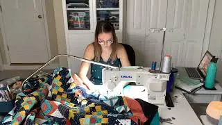 How to Tackle a Large Quilt on Your Domestic Machine