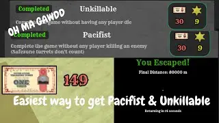 Easiest way to get Pacifist and Unkillable in Roblox Dead Rails