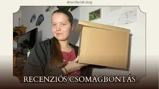 Recenziós csomagbontás - Könyvmolyképző, Álomgyár kiadó {Tündérlak}