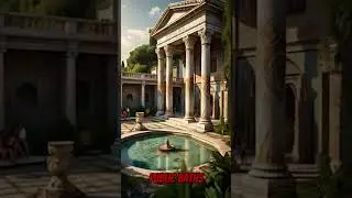Ancient rome's underfloor heating | The hypocaust system #shorts