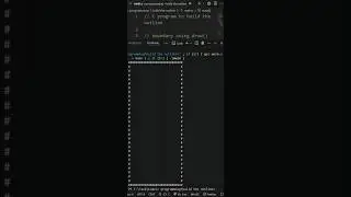 C program to build the outline | Build the outline with c programing | @HabluProgrammer