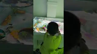 Magic sandbox game system AR sandbox interactive projection system children's projection game