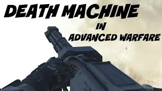 Secret Death Machine in CoD:AW! (Ripped MG Turret Gameplay/Commentary)