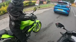 Rideing my bike after the electrical issue with ghost