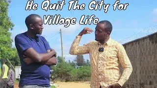 He Quit his Job in the Media To Do Rice farming in the Village