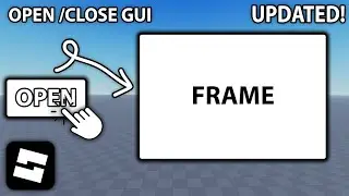 How to Make a OPEN/CLOSE GUI in Roblox Studio (2026 UPDATED)