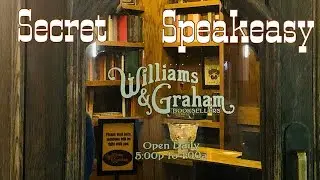 We Discovered a Speakeasy in the Back of a Bookstore!!