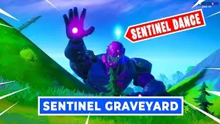 Dance on SENTINEL HEADS at Sentinel Graveyard (Fortnite)