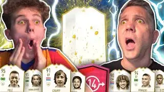 Me & Dad opened 3x guaranteed Mid Icon FUT Swap packs and this happened...