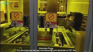 Screen Printing Machine For Glucose Test Strip Manufacturing -Blood Glucose Test Strip Manufacturing