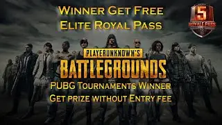 PUBG ROYAL PASS GIVEWAY TOURNAMENT