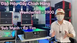 Đập Hộp - Review &ldquo; Cục Đẩy Wonderfell W-3900 &ldquo; Đ&aacute;nh Bay Sub Khủng. LH 0933991244