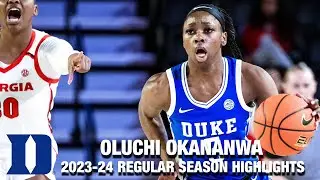 Oluchi Okananwa 2023-24 Regular Season Highlights | Duke Guard