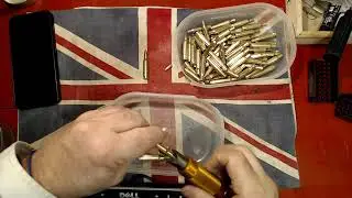 Trimming .222 / .223 5.56 Shells Live to see how this works