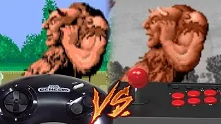 Sega Genesis Vs Arcade - Altered Beast