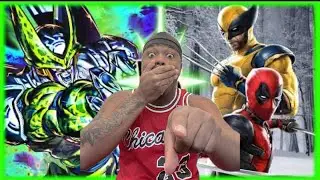 REACTZ'S REACTS -Perfect Cell vs Deadpool vs& Wolverine (Blender Animation by DevilArtemis
