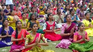 Montessori Indus Group of School Students Chanting 20 Bhagavad Gita Slokas with Devotion&Discipline