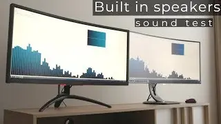 Изогнутый дисплей против Игровой монитор [тест на звучание]