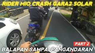 40 MIO LANJUT BALAP SAMPAI PANGANDARAN! CRASH DI EMPLAK! (PART 2)