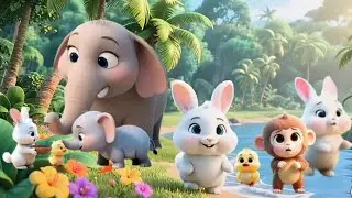 Rabbit & Duck Best Friends Adventure -cartoon -Video Animals 