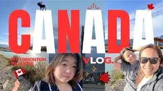 My First Autumn Trip in Canada🍁 | KateAway EP.1 | Edmonton to Jasper