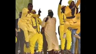 Chamisa dances to Ricky Fire's Music #YellowSunday