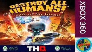DESTROY ALL HUMANS - PATH OF THE FURON - XBOX 360
