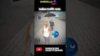 Crazy Umbrella Test ☂️🔥 | Indian GTA Game | #Shorts