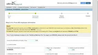 eSmart Payroll: How to eFile W2