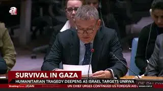 Drone footage reveals widespread devastation in the besieged Gaza Strip