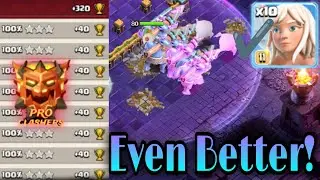 COC Best Attack Strategy After Update. 10 Healer Make Thrower Even Better In Legend Mode. Army 👇
