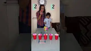 Who Will Win The Dad Vs Son Cups And Balls Challenge.?? #shorts