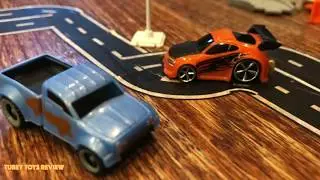 Make a Tiny City With MINI CITY ROAD TAPE Miniature Inroad Toys Tubey ToysReview