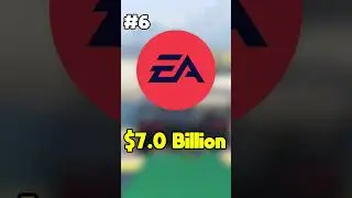 10 САМЫХ БОГАТЫХ игровых компаний💲